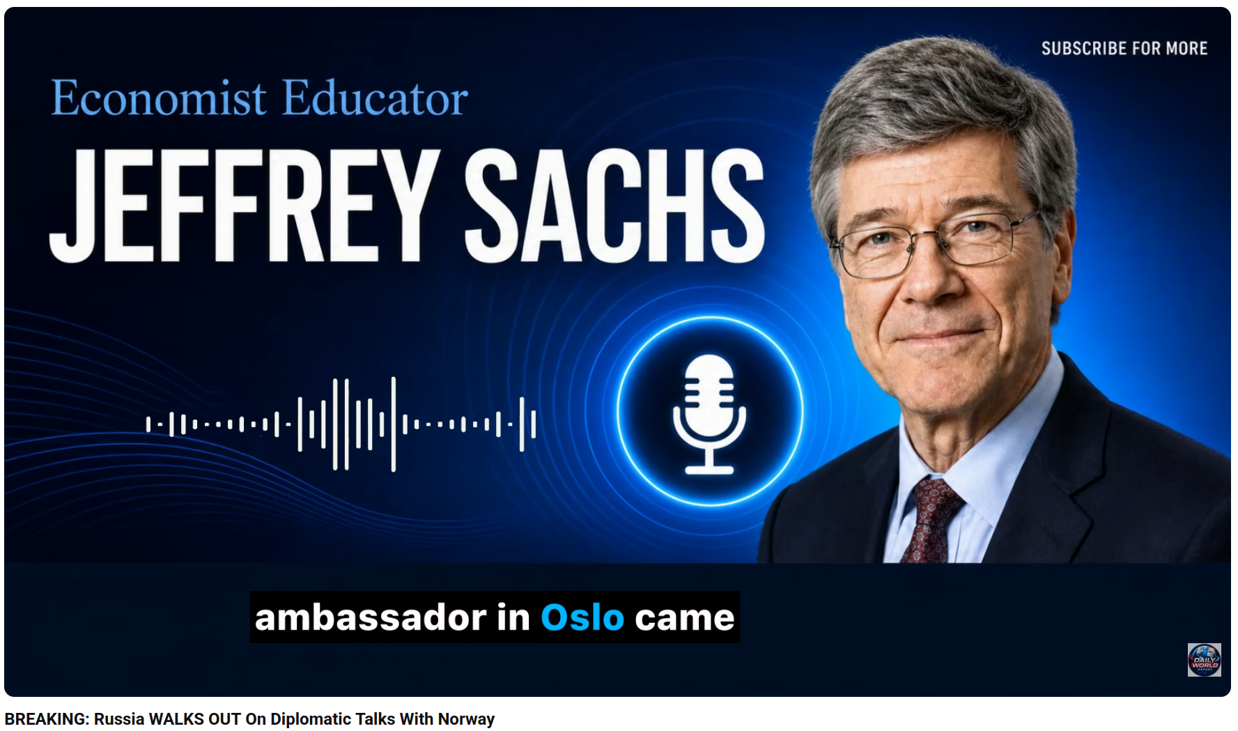 Jeffrey Sachs