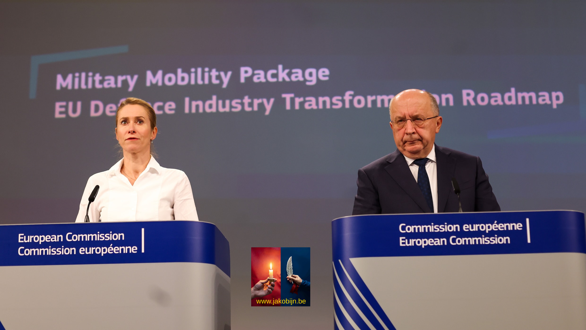 Andrius Kubilius and Kaja Kallas