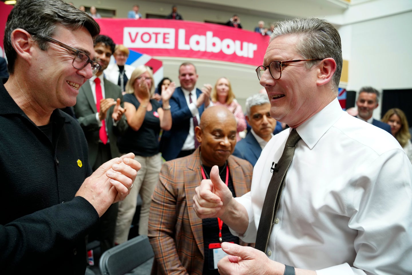 Starmer en Burnham