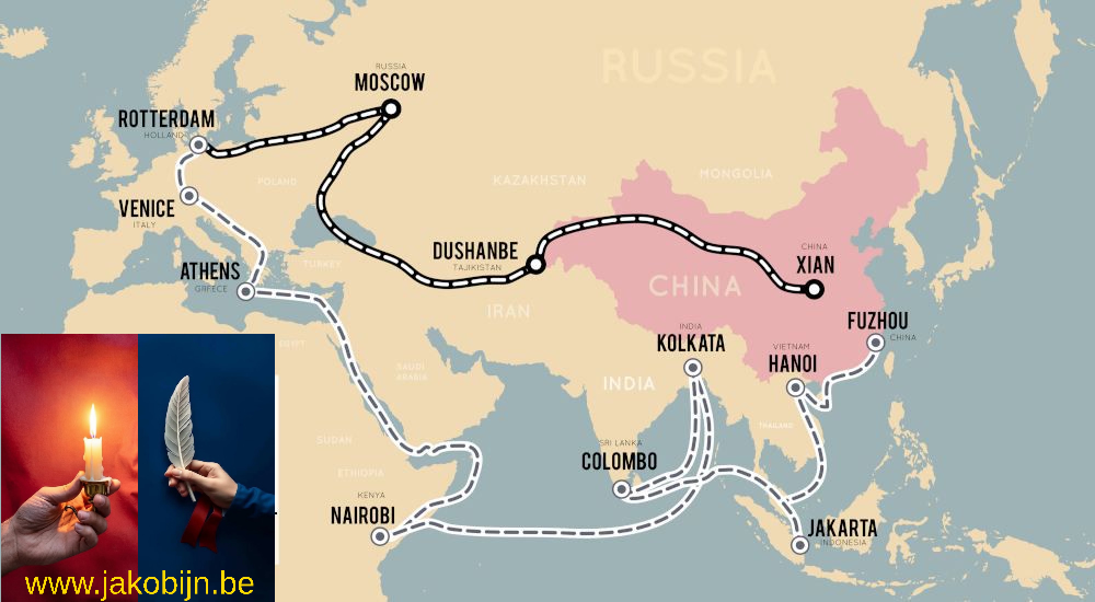 The historical Silk Road in antiquity