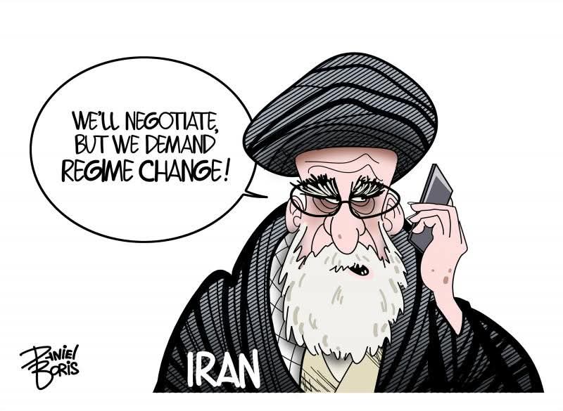 Iran demands regime change