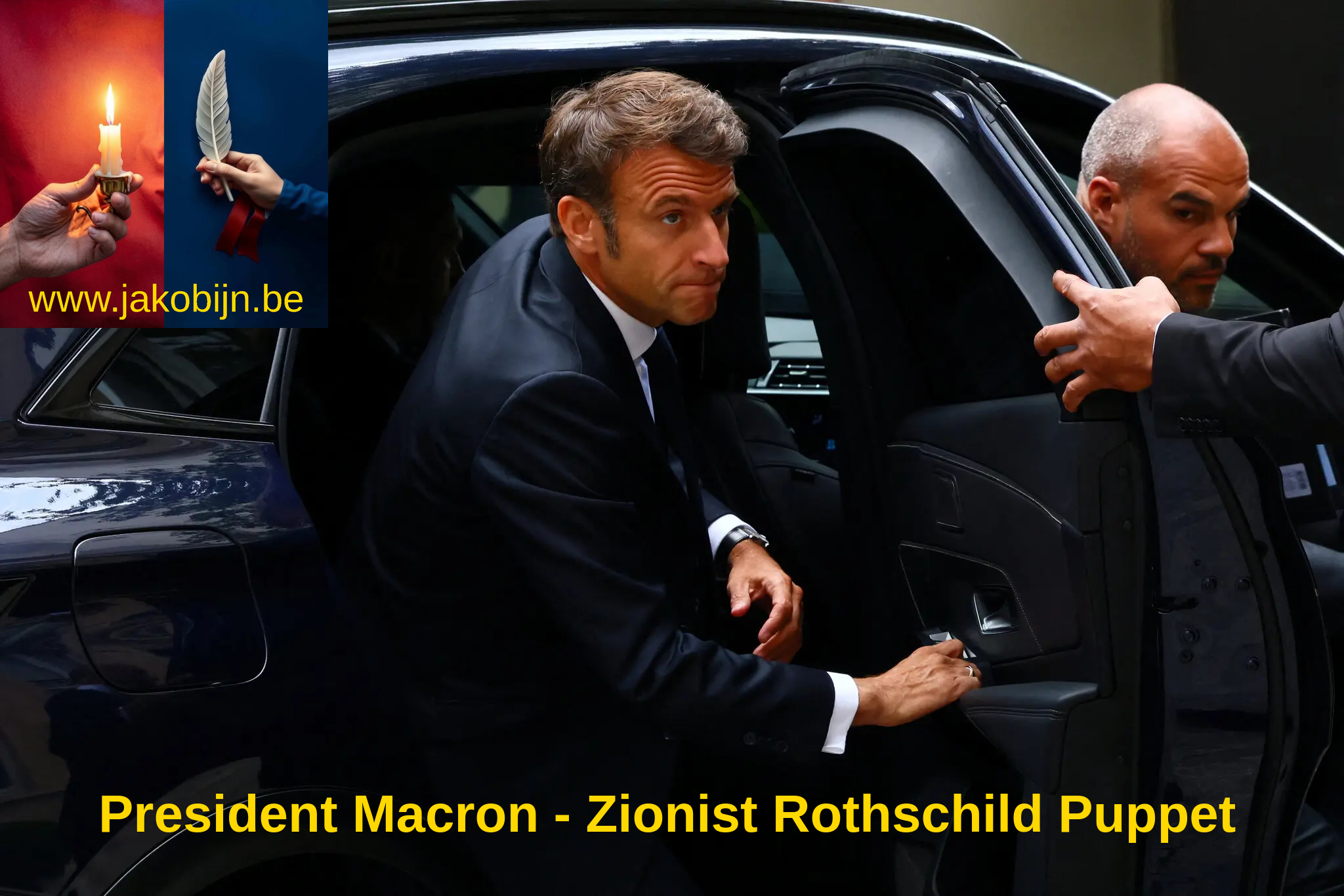 Macron Zionist Puppet
