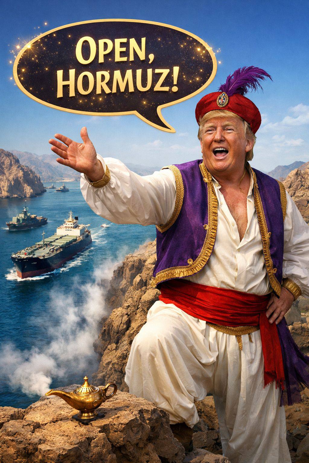 Trump Open Hormuz