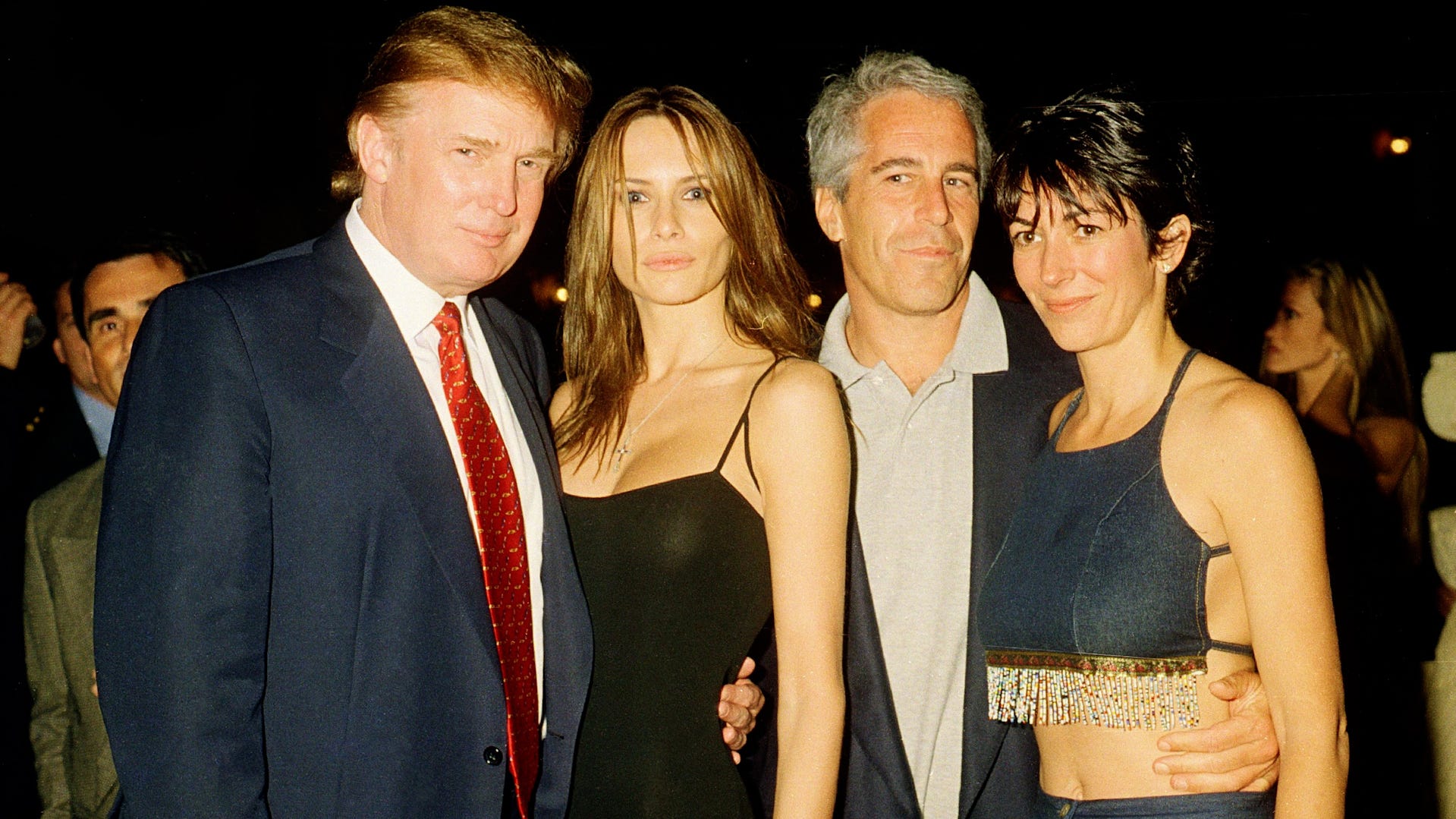 Trump Melania Epstein Maxwell