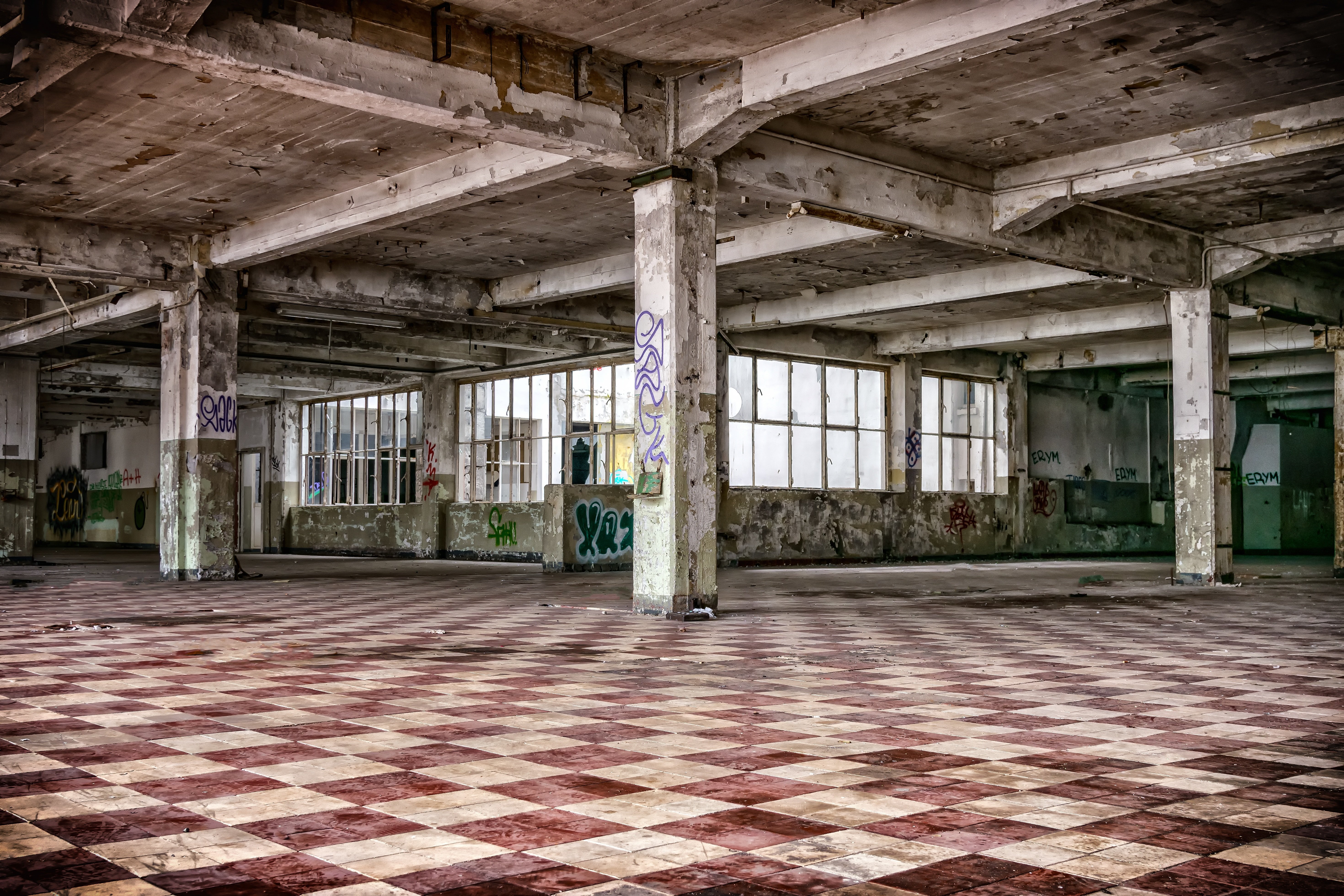 Lege fabriek